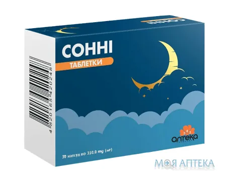 Сонні Таблетки капс. 350 мг №30