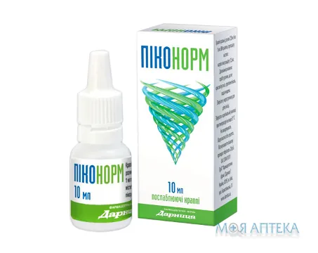 Піконорм краплі ор., р-н, 7,5 мг/мл по 10 мл у флак.-крап.