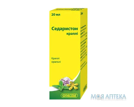 Седаристон Краплі кап. орал. фл. 20 мл №1