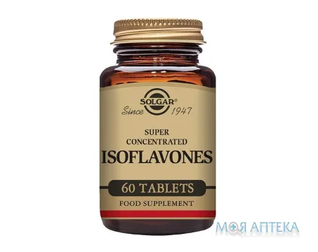 Солгар (Solgar) Суперконцентрат Ізофлавінів табл. фл. №60