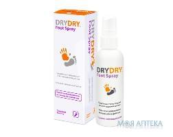 Спрей-Дезодорант Для Ног Dry-Dry Foot Spray (Драй-Драй Фут Спрей) 100 мл