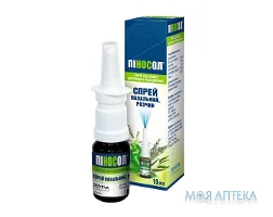 Піносол спрей наз., р-н по 10 мл у флак.