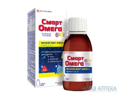 Смарт Омега Бебі Лимон олія по 100 мл фл.