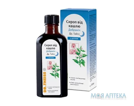 Сироп Від Кашлю Добраніч Др. Тайсс З Алтеєю сироп фл. стекл. 100 мл