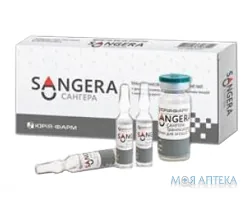 Сангера р-н д/ін. 100 мг/мл фл. 10 мл №5
