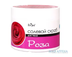 Сольовий скраб для тіла 370 г, троянда
