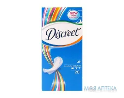 Гігієнічні прокладки щоденні Discreet Air trio (Діскріт Еір Тріо) 20 шт