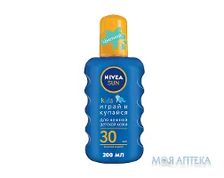 Сонцезахисний Лосьон Для Дітей Nivea Грай та купайся, SPF 30