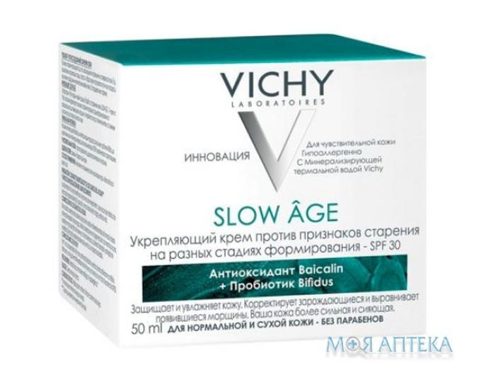Vichy Slow Age (Віші Слоу Ейдж) Щоденний Крем-догляд для шкіри обличчя проти ознак старіння SPF-30 50 мл