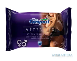 Серветки Вологі Ultra Compact After sex №20