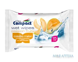Серветки Вологі Ultra Compact Casaba Melon №15