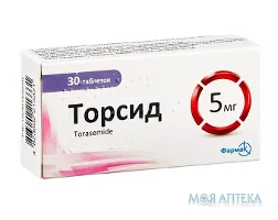 Торсид табл. 5 мг блистер №30