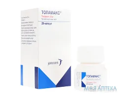 Топамакс капс. 25 мг фл. №28