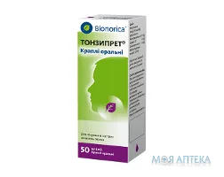 Тонзипрет кап. орал. фл. 30 мл №1