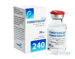 Томогексол р-н д/ін. 240 мг йода/мл фл. 20 мл №1