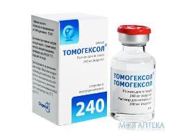 Томогексол р-н д/ін. 240 мг йода/мл фл. 50 мл №1