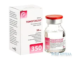 Томогексол р-н д/ін. 350 мг йода/мл фл. 50 мл №1