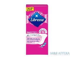Гігієнічні прокладки Libresse (Лібрес) daily multistyle 20 шт