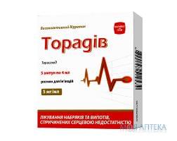 Торадив р-р д/ин. 20 мг/4 мл фл. №5 Здоровье (Украина, Харьков)