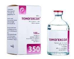 Томогексол  р-н д/ін. 350 мг/мл фл. 100 мл н 1