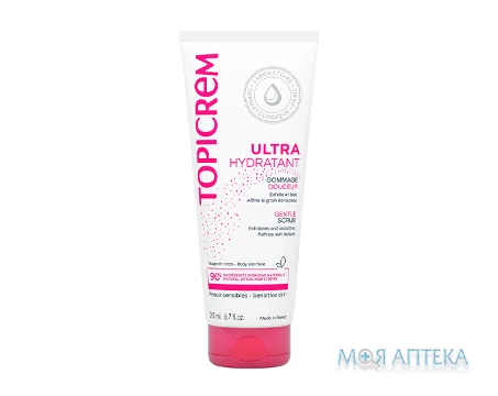 Топикрем Ультра М'який Скраб Для Обличчя і Тіла 200 мл