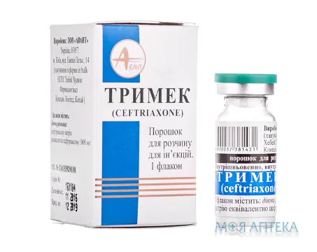 Тримек пор. д/п ін. р-ну 1 г фл. №1