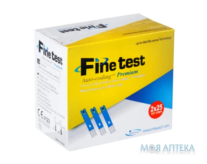 Тест-Полоски Finetest Auto-Coding Premium №50