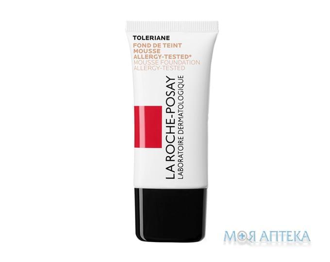 La Roche-Posay Toleriane Teint (Лярош Позе Толеран Тон) Мус матирующий тональный, 30 мл, тон 02