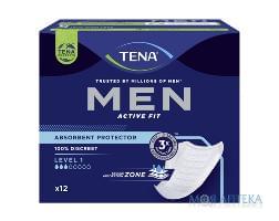 Прокладки урологічні чоловічі  TENA FOR MEN н 12 (Level 1)