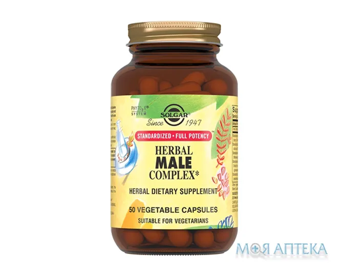 Солгар (Solgar) Трав`яний Комплекс Для Чоловіків капс. 728 мг фл. №50