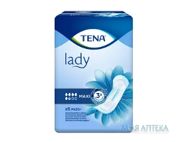 Прокладки урологічні Tena (Тена) Lady Maxi Insta Dry №6