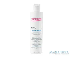 Топікрем (Topicrem) Особливий догляд PV/DS Гель очищуючий для тіла та голови, 200 мл