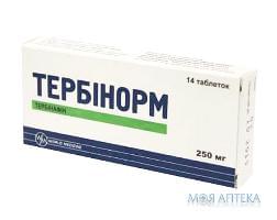 Тербинорм табл. 250 мг блистер №14