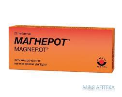 Магнерот таблетки по 500 мг №20 (10х2)