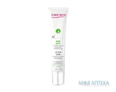 Топікрем АК (Topicrem AC) Крем Активний догляд для шкіри схильної до акне, 40 мл