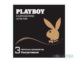 Презервативи Playboy Ultra Thin 3 шт
