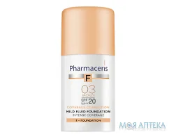 Pharmaceris F (Фармацеріс Ф) Делікатний тональний флюїд SPF-20 бронза 30 мл
