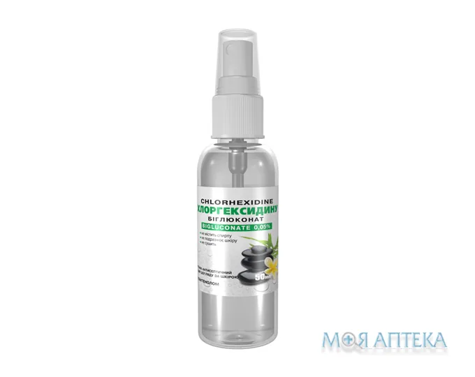 Тонік Хлоргексидину Біглюконат 0,05% розчин 50 мл, з пантенолом