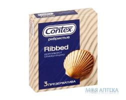 Презервативы Contex Ribbed 3 шт