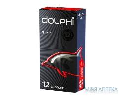 Презервативы Dolphi 3в1 №12