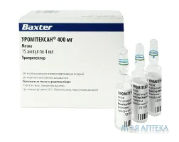 Уромітексан 400 Мг р-н д/ін. 400 мг амп. 4 мл №15