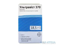 Ультравіст 370 р-н д/ін. та інф. 370 мг/мл фл. 50 мл №1