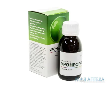 Уронефрон сироп фл. 100 мл, в пачке №1