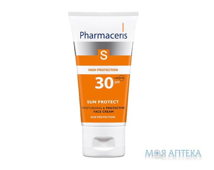 Pharmaceris S Sun Protect (Фармацеріс С Сан Протект) Крем для обличчя зволожуючий захисний, SPF 30, 50 мл