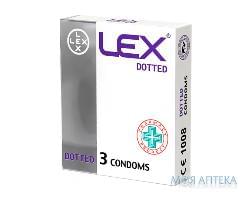 Презервативы LEX (Лекс) Dotted с точками 3 шт