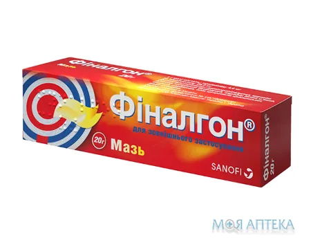 Фіналгон мазь туба 20 г, з аплікатором №1