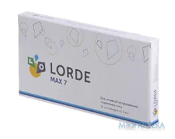 Лорде мах 7 р-н стер. 7% по 4 мл у конт. пол. №10