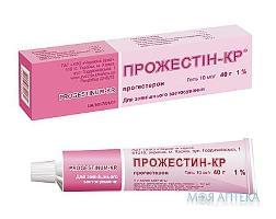 Прожестин-Кр гель, 10 мг / г по 40 г в тубах