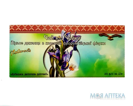 Фіточай Вільне Дихання З Коренем Флорентійської Фіалки Naturalis чай 1,5 г фільтр-пакет №20