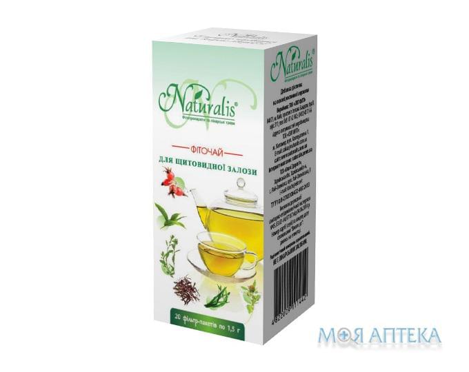 Фіточай Для Щитовидної Залози Naturalis чай 1,5 г фільтр-пакет №20